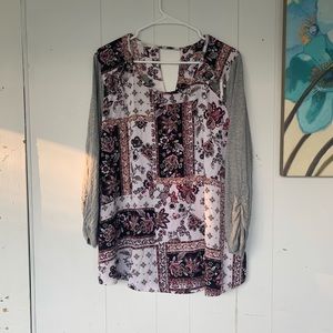 Maurices Floral Blouse